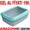 Amazon Açık Kedi Tuvaleti Yeşil Gel Al 22479006 Amazon Pet Center