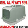 Amazon Kapalı Kedi Tuvaleti Haki M Gel Al 22473004 Amazon Pet Center