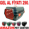 Amazon Kedi Köpek Taşıma Kabı Siyah Büyük Boy 22767004 Amazon Pet Center