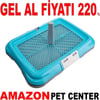Amazon Köpek Çiş Eğitim Seti Mavi L 35000358 Amazon Pet Center