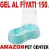 Amazon Rezerveli Mama Su Kabı 1,5 Lt Yeşil Gel Al 35013136 Amazon Pet Center
