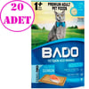 Bado Somonlu Kedi Yaş Maması 85 Gr 20 AD 32136777 Amazon Pet Center