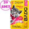 Bado Tavuklu Yavru Kedi Yaş Maması 85 Gr 20 AD 32136807 Amazon Pet Center