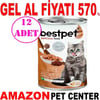 Best Pet Ciğerli Tavuklu Kedi Konservesi 400 Gr 12 AD Gel Al 19993003 Amazon Pet Center