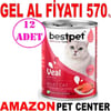 Best Pet Dana Etli Yetişkin Kedi Konservesi 400 Gr 12 AD Gel Al 18092004 Amazon Pet Center