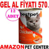 Best Pet Tavuklu Yavru Kedi Konservesi 400 Gr 12 AD Gel Al 18082005 Amazon Pet Center