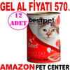 BestPet Kedi Konservesi Sığır Etli Jöle 400gr 12 AD Gel Al 18486001 Amazon Pet Center