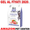 Brit Care Hypo-Allergenic Ördekli Tahılsız Kısırlaştırılmış Kedi Maması 7 Kg Gel Al 18030006 Amazon Pet Center