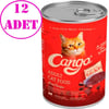 Cango Ciğerli Kedi Konservesi 415 Gr 12 AD 21861000 Amazon Pet Center