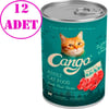 Cango Kedi Konservesi Kuzu Etli 415 Gr 12 AD 21855009 Amazon Pet Center