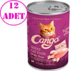 Cango Tavuklu Kedi Konservesi 415 Gr 12 AD 21857003 Amazon Pet Center