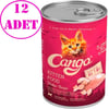 Cango Yavru Kedi Konservesi Tavuklu 415 Gr 12 AD 21863004 Amazon Pet Center