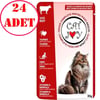 Cat Joy Sığır Etli Yetişkin Kedi Konservesi 85 Gr 24 AD 35001638 Amazon Pet Center
