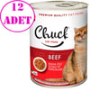 Chuck Kedi Konservesi Dana Etli 415 Gr 12 AD 18901009 Amazon Pet Center