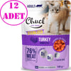 Chuck Kısır Kedi Yaş Maması Hindi Etli 100 Gr 12 AD 18891003 Amazon Pet Center