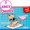 Cleday Yavru Köpek Çiş Eğitim Pedi 60x90 Cm 10Lu 5 AD 32130027 CLEDAY Köpek Çiş Alıştırma Pedleri Amazon Pet Center