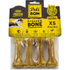 DeliBon Deri Press Köpek Kemik 7Cm Xs Boy 4Lü Paket Natural 8680782160028 Delibon Yenilebilir Pres Köpek Kemikleri Amazon Pet Center