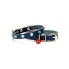 Doggie Taşlı Kedi ve Yavru Köpek Tasması Mavi 1,2*26 Cm 8680782121999 Doggie Kedi Boyun Tasmaları Amazon Pet Center