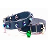 Doggie Taşlı Kedi ve Yavru Köpek Tasması Mavi 1,0*28 Cm 8680782121692 Doggie Kedi Boyun Tasmaları Amazon Pet Center