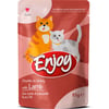 Enjoy Kedi Pouch Kuzu Etli Yaş Mama Sos İçinde Et Parçacıklı 85 Gr 8698995037631 Amazon Pet Center