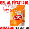 Enjoy Kedi Pouch Tavuklu Yaş Mama Sos İçinde Et Parçacıklı 85 Gr 22 AD Gel Al 35007487 Amazon Pet Center