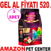 Euro Gold Deluxe Blend Gerçek Elmalı Premium Muhabbet Yemi 1 Kg 5 AD Gel Al 20551001 Amazon Pet Center