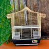 Euro Gold Kuş Kafesi Üçgen Çatılı Prinç Kaplama 1115AG 32109931 Amazon Pet Center