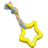 EuroDog Puppy Toys Sarı Beşgen Diş Kaşıma Yavru Köpek Oyuncağı 16 Cm 8681144191797 Amazon Pet Center