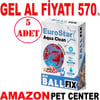 Eurostar Akvaryum Filtre Malzemesi Bio Ball Fix 500 Ml 5 AD Gel Al 35002543 Amazon Pet Center