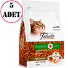 Felicia Kedi Maması Kolajenli Tavuklu Az Tahıllı 1 Kg 5 Ad 32116540 Amazon Pet Center