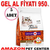 Felicia Sterilised Somonlu Kolajenli Kedi Maması 1 Kg 5 Ad Gel Al 35014188 Amazon Pet Center