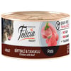 Felicia Tahılsız Biftekli Tavuklu Kıyılmış Yaş Kedi Maması 85 Gr 8681299609116 Felicia Yetişkin Kedi Konserve Mamaları Amazon Pet Center