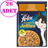 Felix Sensations Tavuklu ve Havuçlu Yaş Kedi Maması 85 gr 26 AD 32131277 Amazon Pet Center