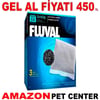 Fluval Akvaryum Filtre Karbonu C4 3x140 Gr Gel Al 22206008 Amazon Pet Center