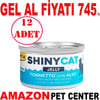 Gimcat Shinycat Kedi Konservesi Ançuezli ve Ton Balıklı 70 Gr 12 AD Gel Al 22080004 Amazon Pet Center
