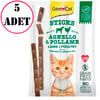 Gimcat Sticks Kuzu Etli Tavuklu Tahılsız Ödül Çubukları 4 lü 20 Gr 5 Ad 21279003 Amazon Pet Center