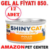 Gimpet Shiny Cat Tavuklu Yavru Kedi Konservesi 70 Gr 12 AD Gel Al 20122003 Amazon Pet Center