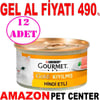 Gourmet Gold Kıyılmış Hindili Kedi Konservesi 85 Gr 12 AD Gel Al 21834004 Amazon Pet Center