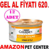 Gourmet Gold Kıyılmış Hindili Kedi Konservesi 85 Gr 12 AD Gel Al 21834004 Amazon Pet Center