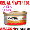 Gourmet Gold Kıyılmış Sığır Etli Kedi Konserve 85 gr 24 AD Gel Al 18288001 Amazon Pet Center