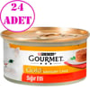 Gourmet Gold Savoury Sığır Etli Yetişkin Kedi Konservesi 85 gr 24 AD 32123753 Gourmet Yetişkin Kedi Konserve Mamaları Amazon Pet Center