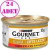 Gourmet Gold Sığır Etli Tavuklu Kedi Konservesi 85gr 24 AD 32104783 Amazon Pet Center