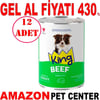 King Köpek Konservesi Sos İçerisinde Dana Etli Et Parçacıklı 400 Gr 12 AD Gel Al 35005438 Amazon Pet Center