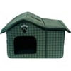 Lepus İç Mekan Kedi Köpek Kulübesi Koyu Yeşil 8681451063930 Amazon Pet Center