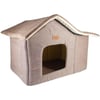 Lepus Kedi ve Köpek İçin Cabin Kulübe Yatak Kahve 8684026003188 Amazon Pet Center