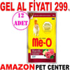 Meo Kedi Konservesi Sos İçinde Parça Dana ve Kuzu Etli 80 Gr 12 AD Gel Al 19811000 Amazon Pet Center