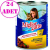 Miglior Gatto Kedi Konservesi Tavşanlı 405gr 24 AD 32122114 Miglior Gatto Yetişkin Kedi Konserve Mamaları Amazon Pet Center