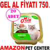 Mio Kuzu Etli Kedi Konservesi Püre 100 gr 20 AD Gel Al 18014006 Amazon Pet Center