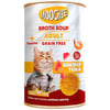 Moochie Ton Balıklı ve Karidesli Tahılsız Kedi Çorbası 135 ml 8859710205647 Amazon Pet Center