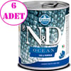 ND Ocean Köpek Konservesi Morina Balıklı 285 Gr 6 AD 32136890 Amazon Pet Center